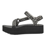 TEVA FLATFORM UNIVERSAL 1008844W-BBBRC Black Image 1