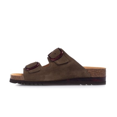 SCHOLL ILARY 2 STRAPS F293211043-OLIVE ΛΑΔΙ