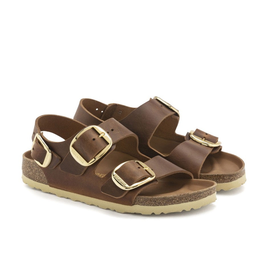 Birkenstock Milano Καφέ - Γυναικεία Σανδάλια