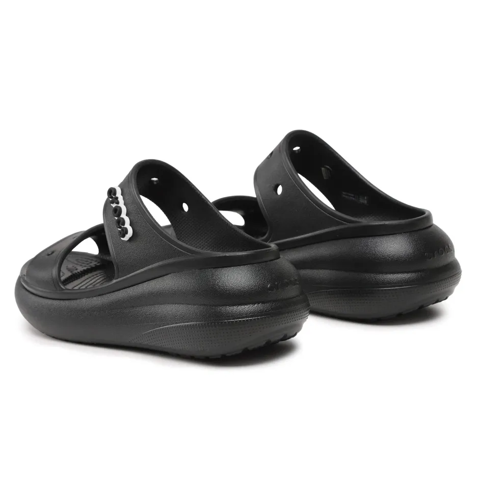 CROCS CRUSH SANDAL 207670-001 Black