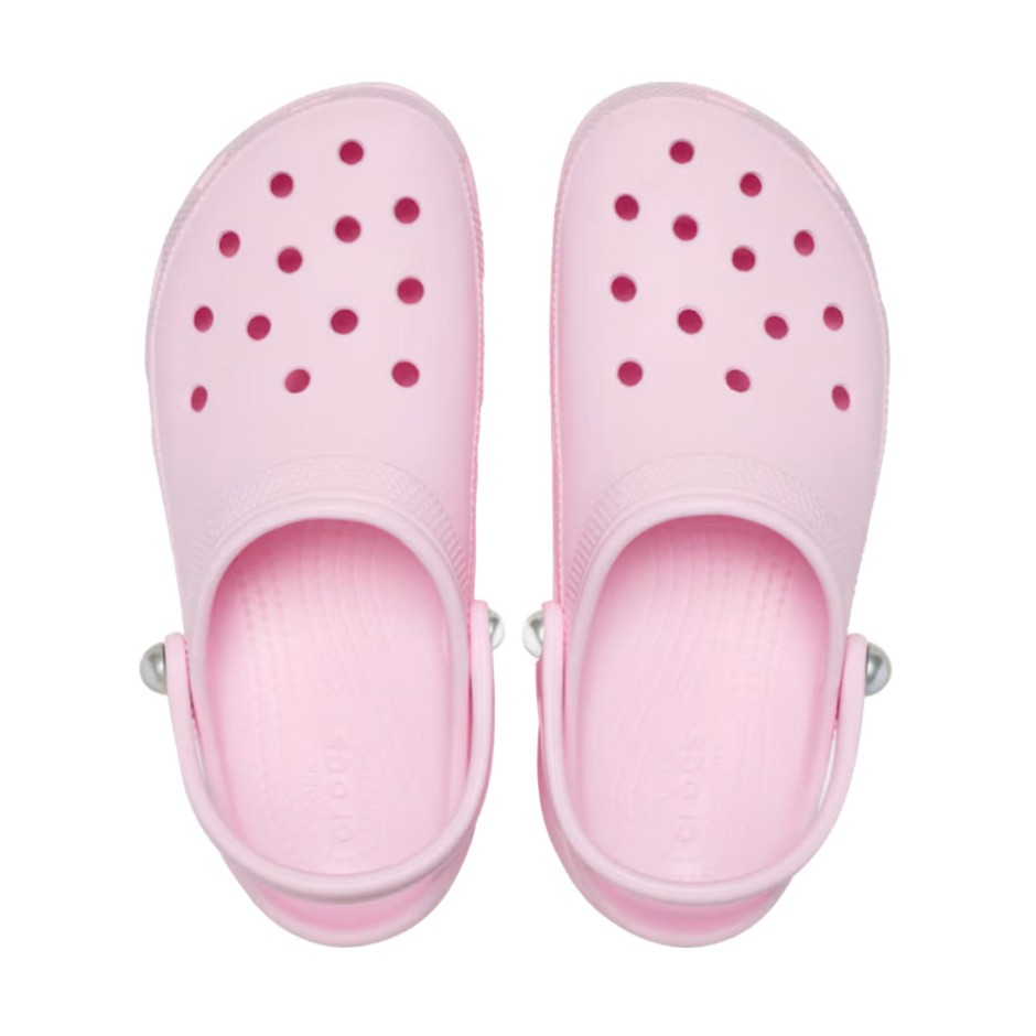 Γυναικεία Σανδάλια Ροζ - Crocs Classic Platform Pearl