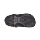 Γυναικεία Σανδάλια Μαύρα - Crocs Classic Studded Clog Εικόνα 4