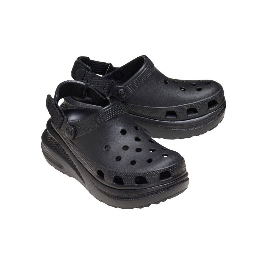 Γυναικεία Σανδάλια Μαύρα - Crocs New Crush