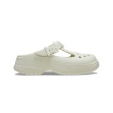 CROCS CLLASIC MARY JANE CLOG 210581-0HZ Ecru Image 