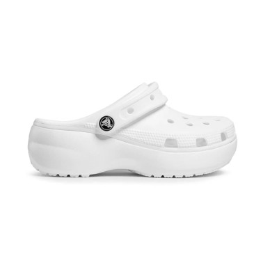 Γυναικεία Σανδάλια Λευκά - Crocs Classic Platform
