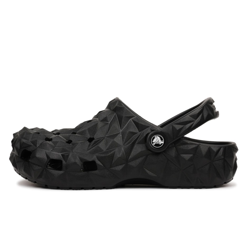 Γυναικεία Σανδάλια Μαύρα - Crocs Classic Geometric Clog