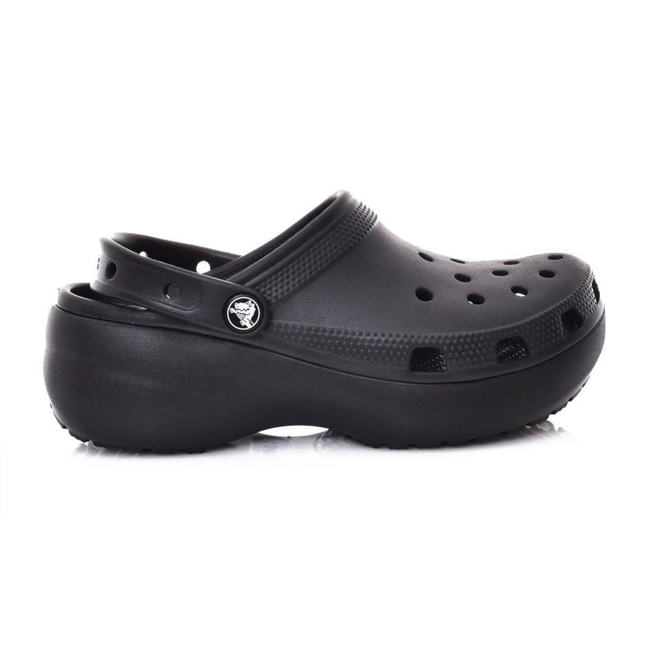 Γυναικεία Σανδάλια Μαύρα - Crocs Classic Platform 