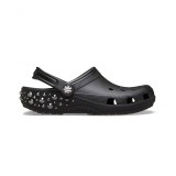Γυναικεία Σανδάλια Μαύρα - Crocs Classic Studded Clog Εικόνα 