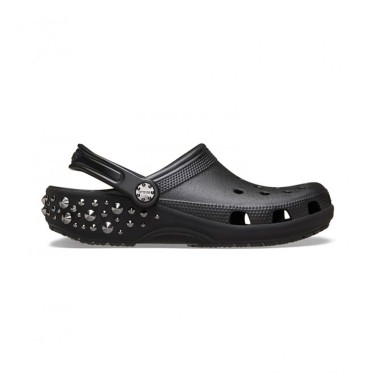 CROCS CLASSIC STUDDED CLOG 211596-001 Black