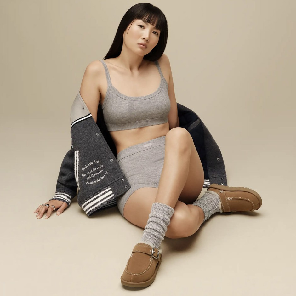 Γυναικεία Σανδάλια Καφέ - UGG Goldenstar Evelina