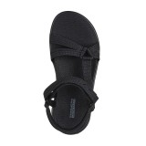 Γυναικεία Σανδάλια Μαύρα - Skechers Sublime Εικόνα 2