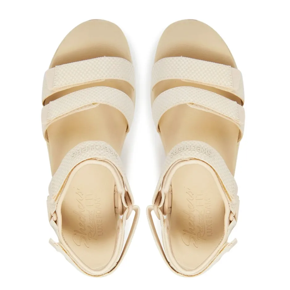 SKECHERS D'LUX WALKER 119828-NAT Ecru