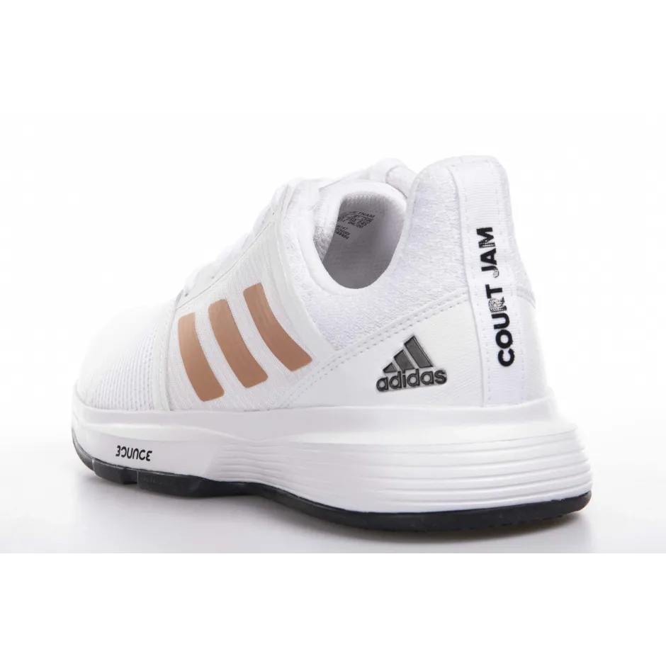adidas gazelle silver green womens adidas Court Jam Bounce Women's Hard Court Tennis Shoes - Grey