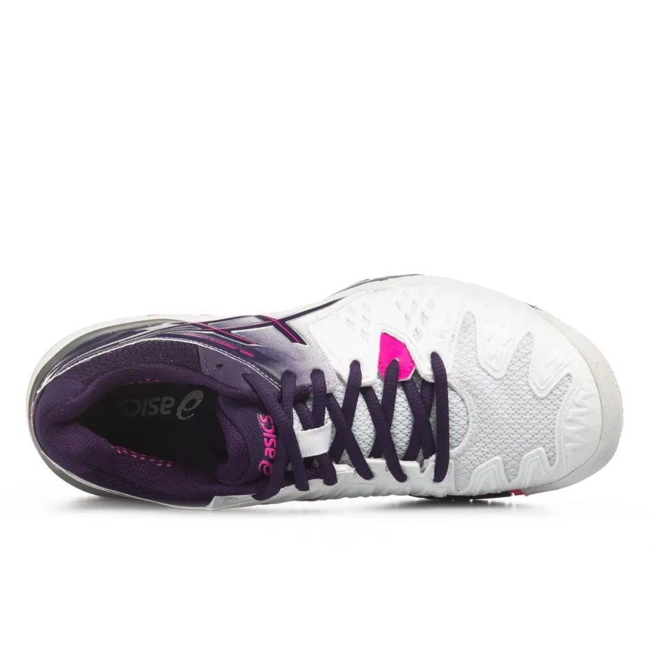 ASICS GEL RESOLUTION 6 E550Y 0133 White Zakcret.gr
