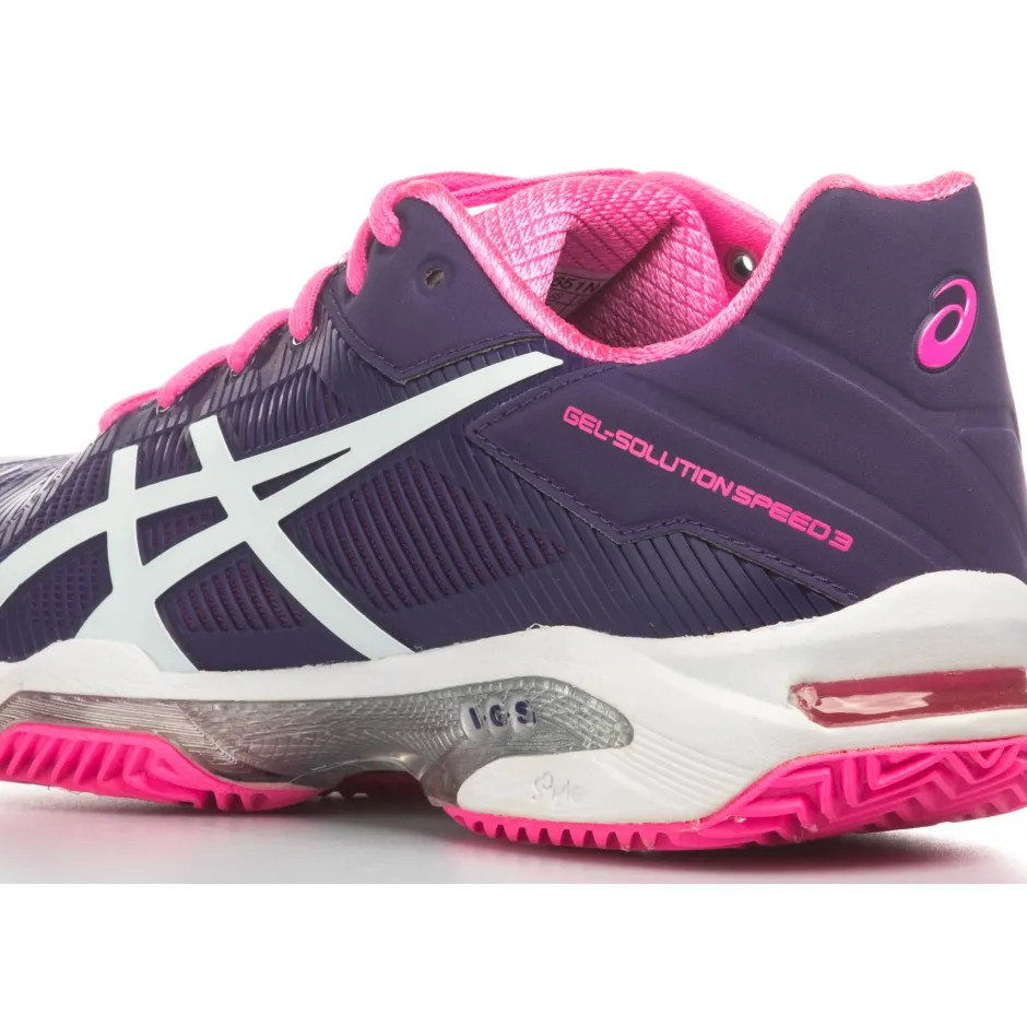 ASICS GEL-SOLUTION SPEED 3 CLAY E651N-3301 Purple - Zakcret.gr