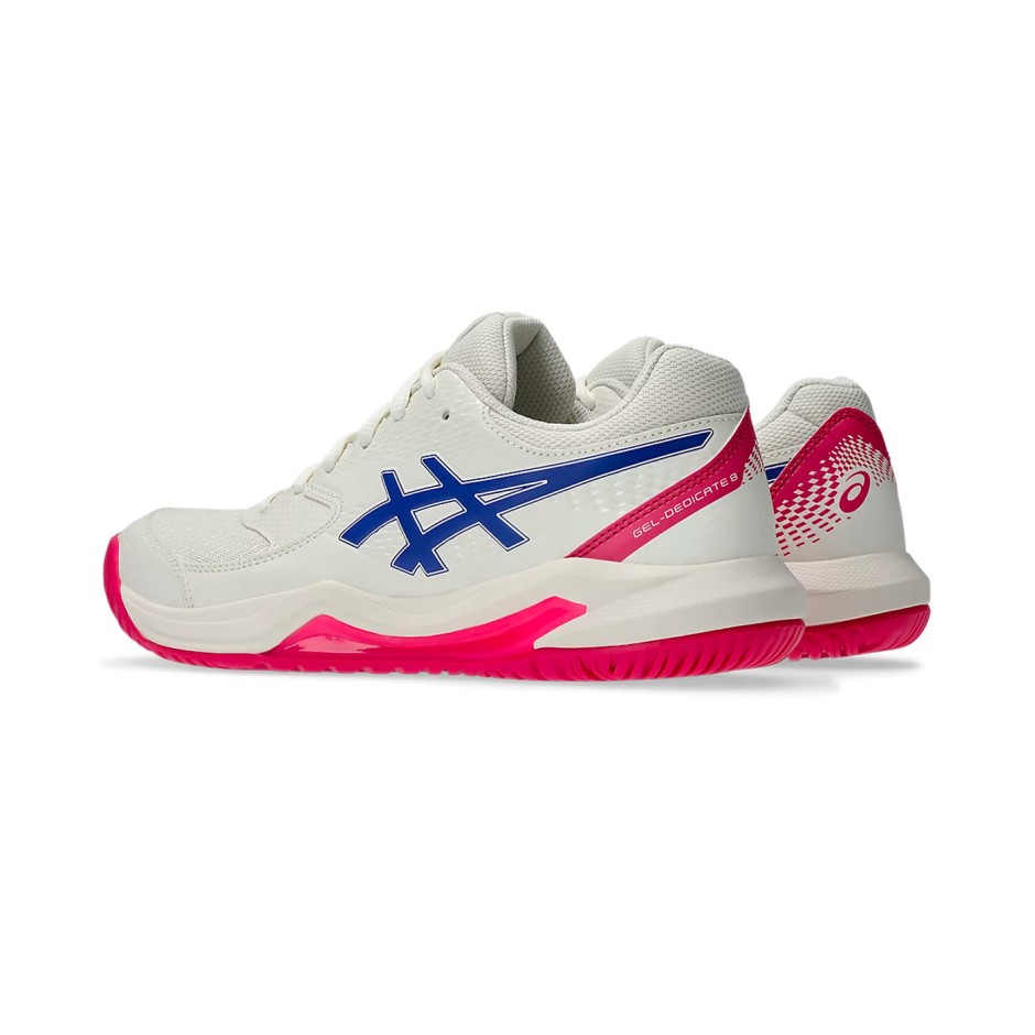 Γυναικεία Παπούτσια Τένις Λευκά - ASICS GEL-DEDICATE 8