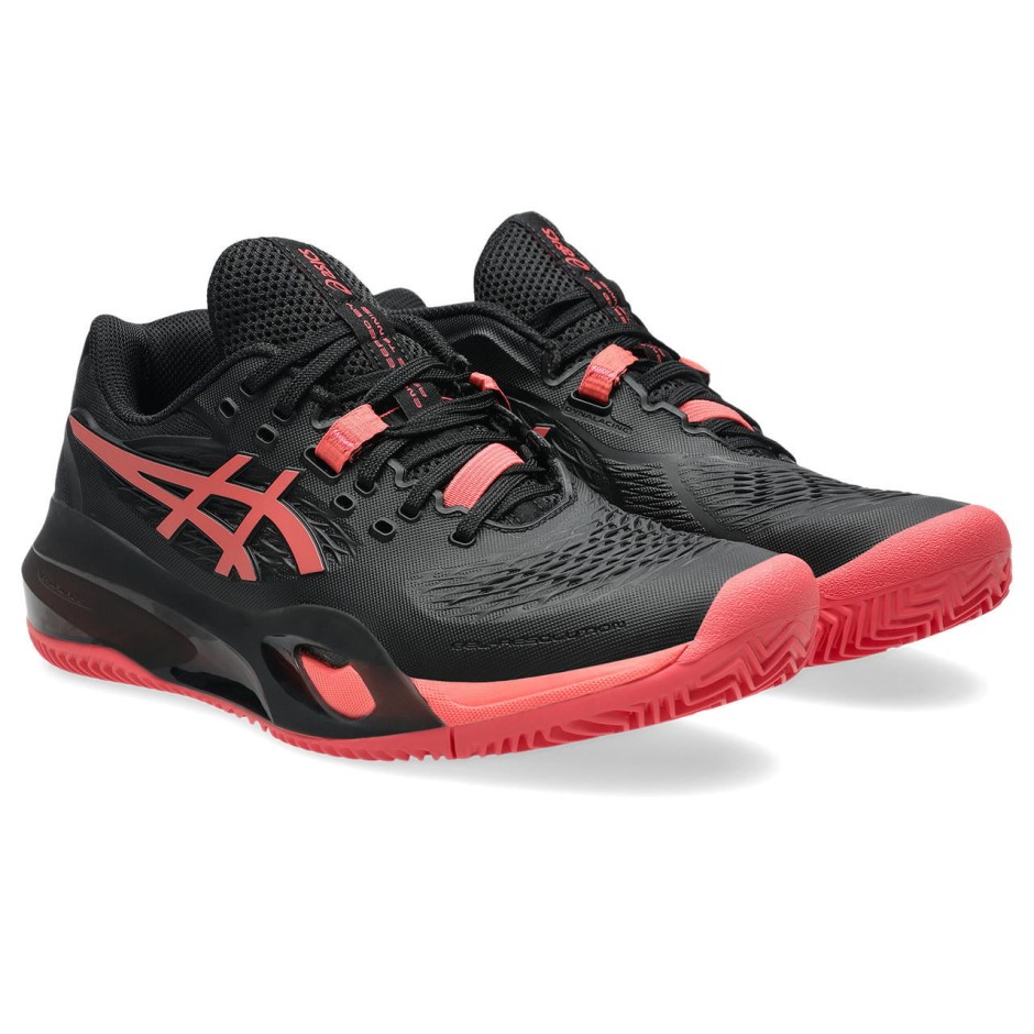 Γυναικεία Παπούτσια Τένις Μαύρα - ASICS GEL-RESOLUTION X CLAY