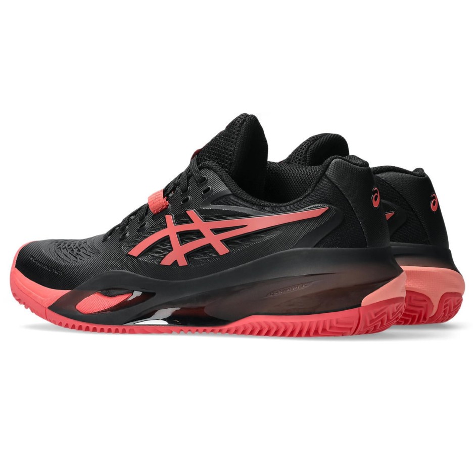 Γυναικεία Παπούτσια Τένις Μαύρα - ASICS GEL-RESOLUTION X CLAY