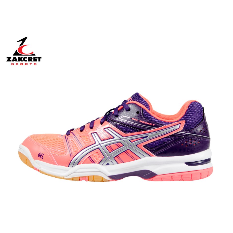 VOLLEY ASICS GEL ROCKET 7 B455N 0693 Coral Zakcret.gr