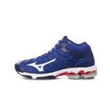 MIZUNO WAVE VOLTAGE MID V1GA1965-20 Blue Image 