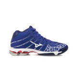 MIZUNO WAVE VOLTAGE MID V1GA1965-20 Blue Image 1