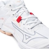 MIZUNO WAVE LIGHTNING Z8 MID V1GC2405-25 White Image 2