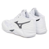 Γυναικεία Παπούτσια Βόλεϊ Λευκά - Mizuno Wave Momentum Pro Mid Εικόνα 1