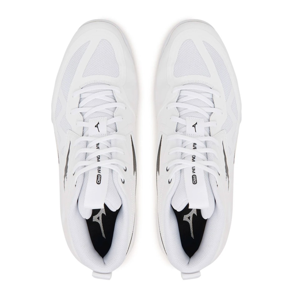Γυναικεία Παπούτσια Βόλεϊ Λευκά - Mizuno Wave Momentum Pro Mid