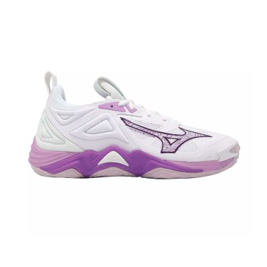 Γυναικεία Παπούτσια Βόλεϊ Λευκά - Mizuno Wave Momentum 3