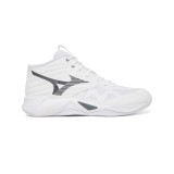 Γυναικεία Παπούτσια Βόλεϊ Λευκά - Mizuno Wave Momentum Pro Mid Εικόνα 