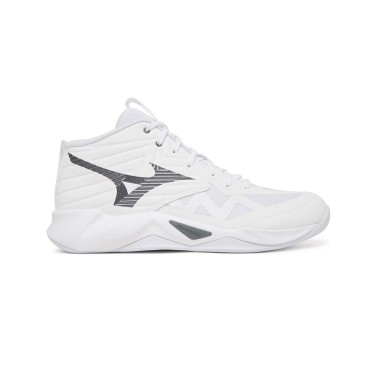 Γυναικεία Παπούτσια Βόλεϊ Λευκά - Mizuno Wave Momentum Pro Mid