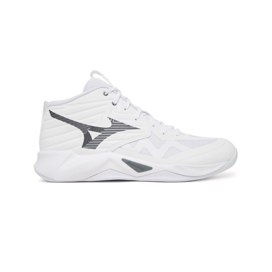 Γυναικεία Παπούτσια Βόλεϊ Λευκά - Mizuno Wave Momentum Pro Mid