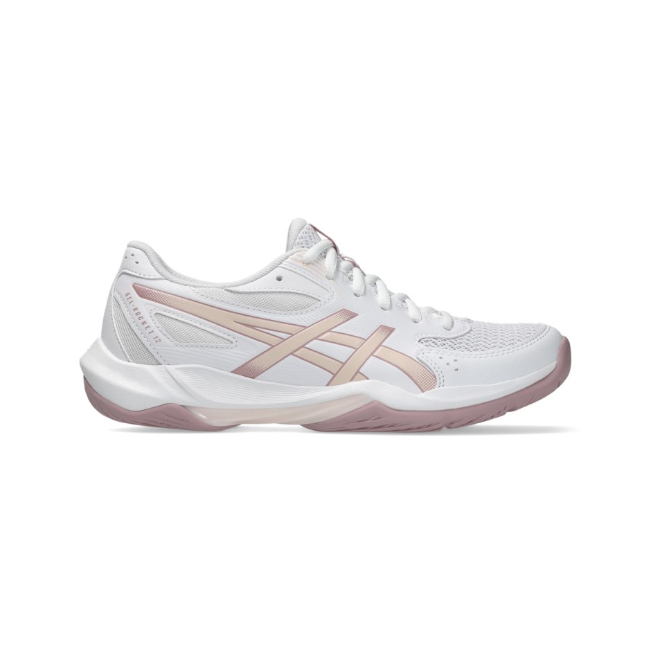 Women's Volleyball Shoes White - ASICS GEL-ROCKET 12 
