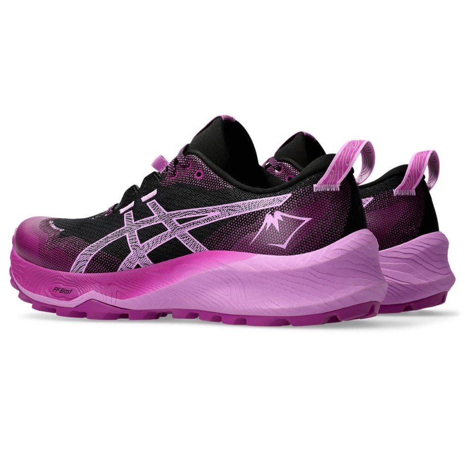 Γυναικεία Παπούτσια Trail Running Μαύρα - ASICS GEL-TRABUCO 12