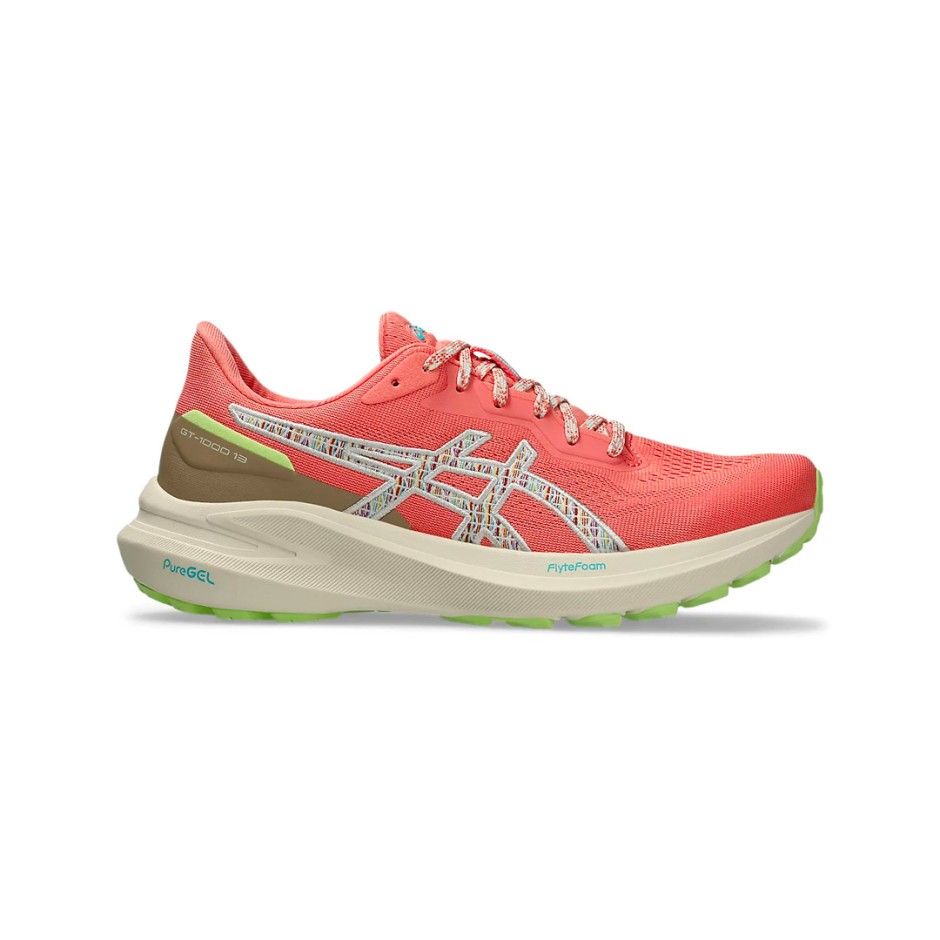 Γυναικεία Παπούτσια Trail Running Κοραλί - ASICS GT-1000 13 TR 'NATURE BATHING'