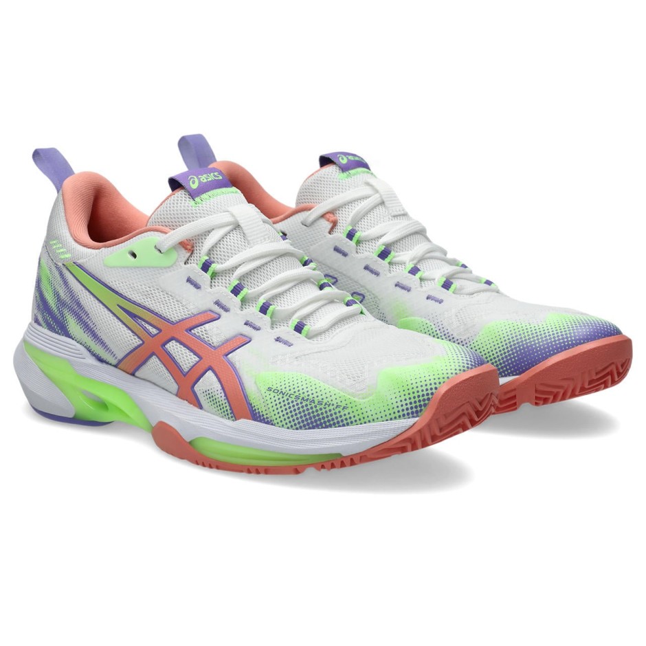 Γυναικεία Παπούτσια Padel Λευκά - ASICS SONICSMASH FF