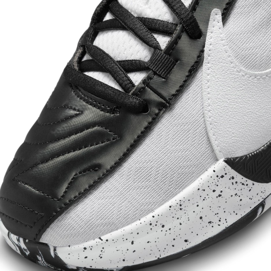 Nike Freak 5 Λευκό - Εφηβικά Παπούτσια Μπάσκετ 