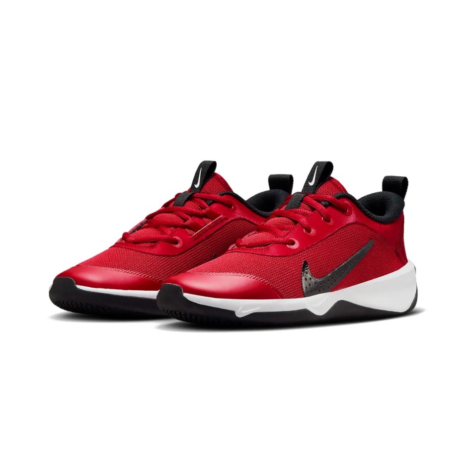 Nike Omni Κόκκινο - Εφηβικά Παπούτσια Μπάσκετ Εσωτερικού Χώρου