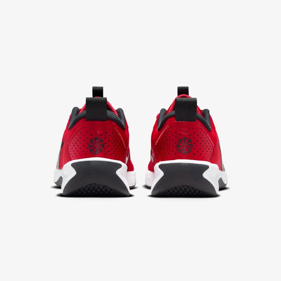 Nike Omni Κόκκινο - Εφηβικά Παπούτσια Μπάσκετ Εσωτερικού Χώρου