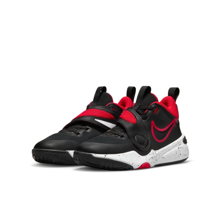 Παιδικά Παπούτσια Μπάσκετ Μαύρα - Nike Team Hustle D 11