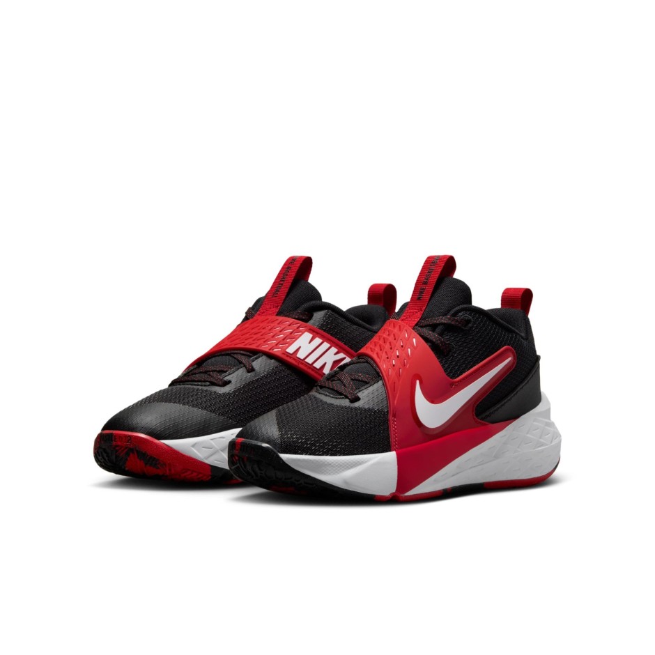 Παιδικά Παπούτσια Μπάσκετ Μαύρα - Nike Team Hustle D 12