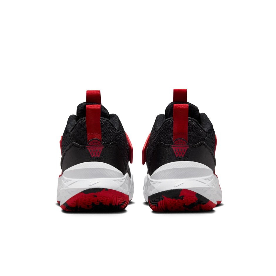 Παιδικά Παπούτσια Μπάσκετ Μαύρα - Nike Team Hustle D 12