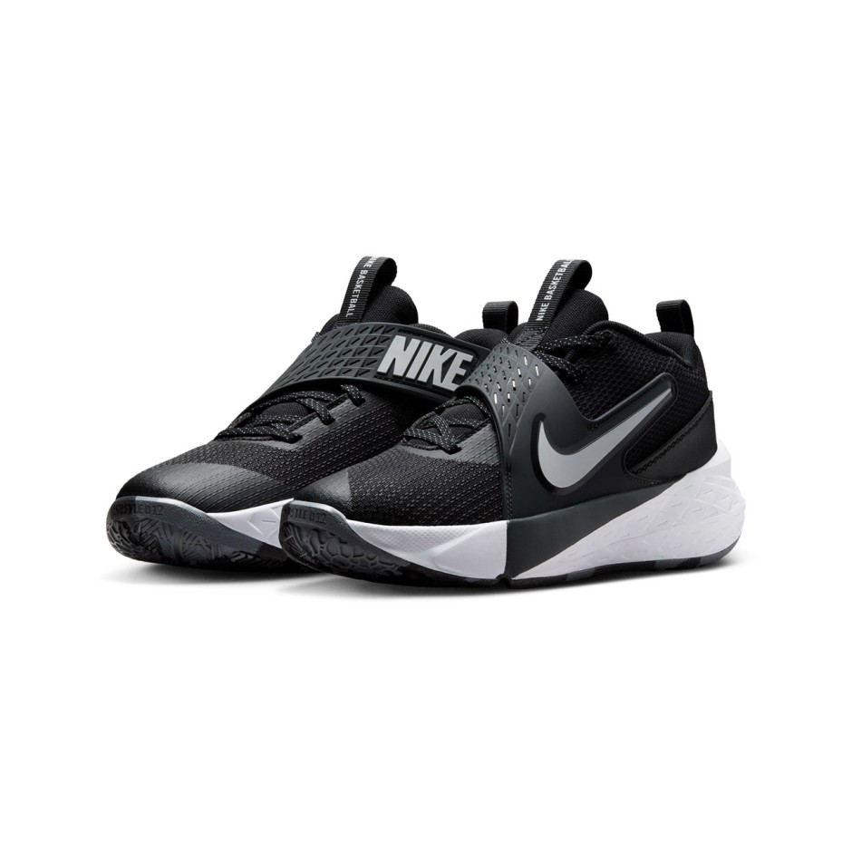 Kids' Basketball Shoes Black - Nike Team Hustle D 12
