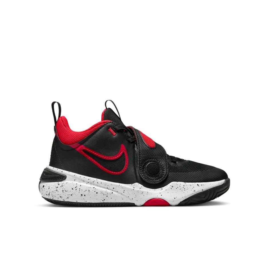 Παιδικά Παπούτσια Μπάσκετ Μαύρα - Nike Team Hustle D 11