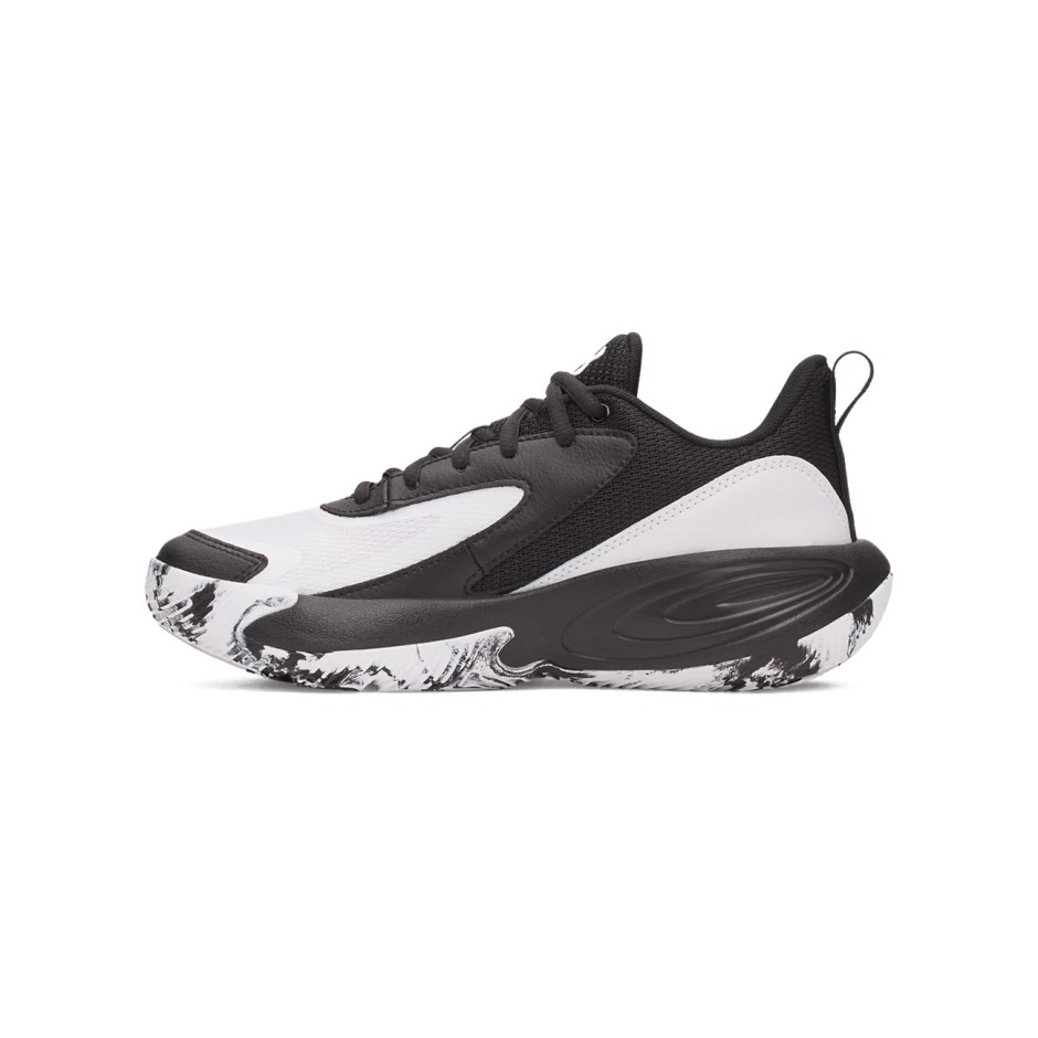 UNDER ARMOUR GS LOCKDOWN 8 6009398-001 White-Black