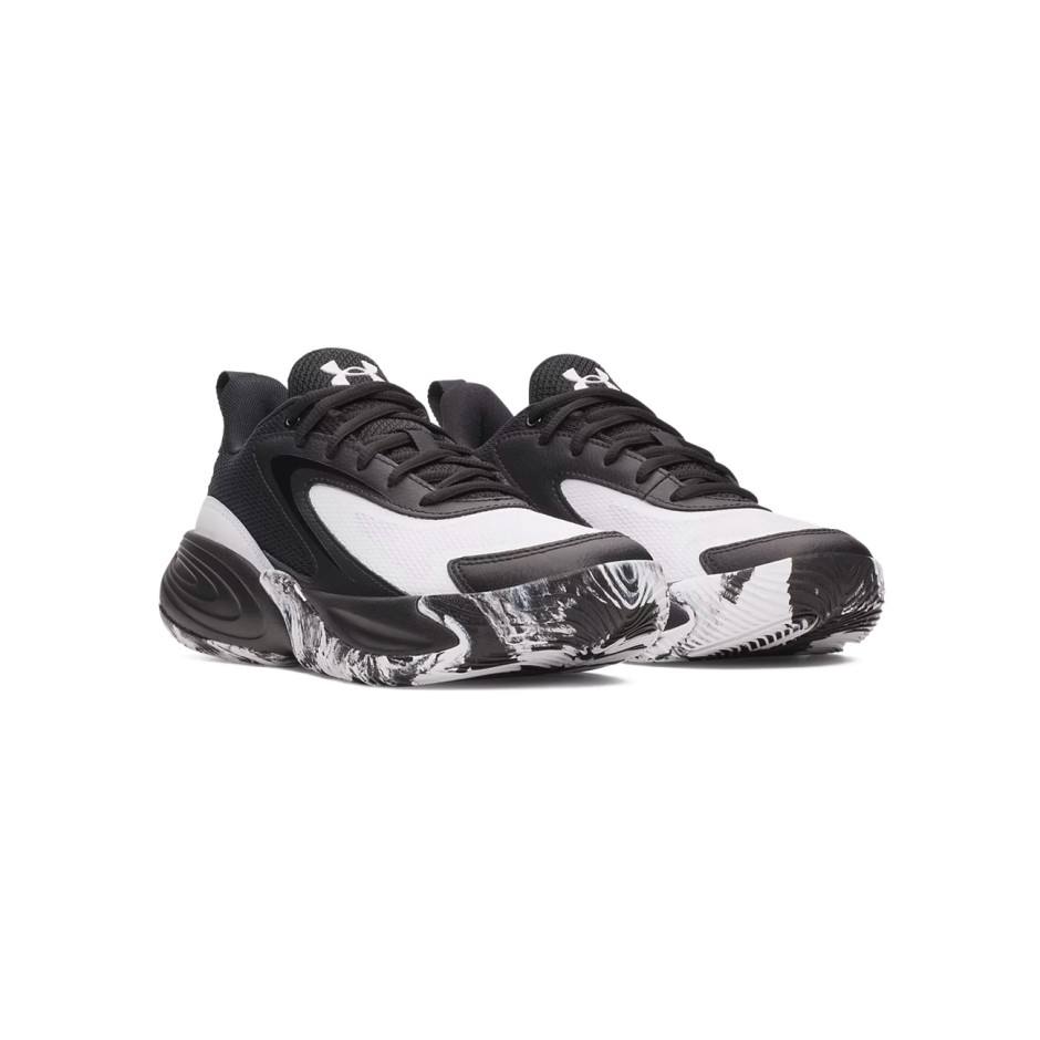 UNDER ARMOUR GS LOCKDOWN 8 6009398-001 White-Black