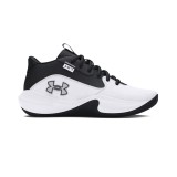 Παιδικά Παπούτσια Μπάσκετ Λευκά - Under Armour Lockdown 7 Εικόνα 