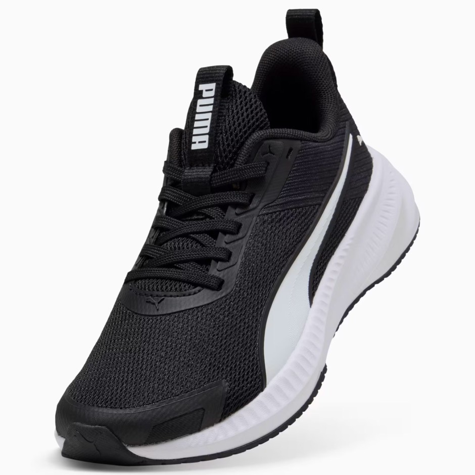 Παιδικά Αθλητικά Παπούτσια Μαύρα - PUMA Flyer Lite 4 Jr