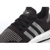 adidas Originals SWIFT RUN J CQ2597 Black Image 2