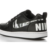 NIKE COURT BOROUGH LOW GS 839985-005 Black Image 3